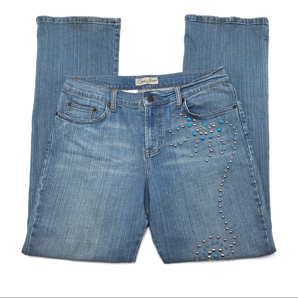 Vintage Lena Jeans, Very Ornate Unique Design